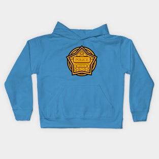 Police Badge V.2 Kids Hoodie